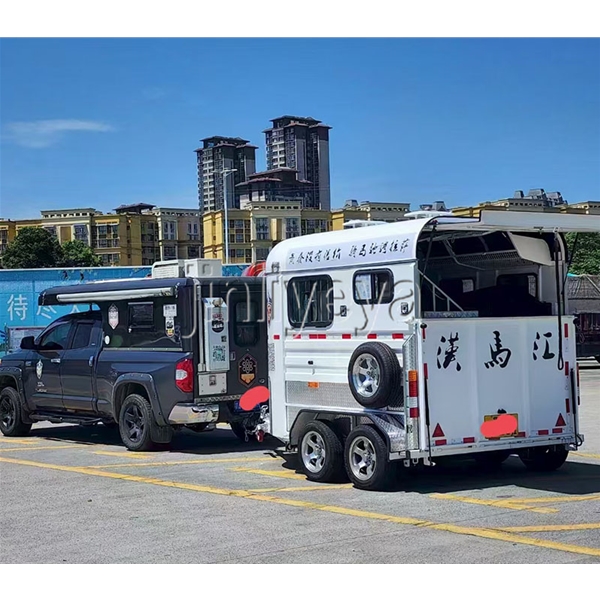 青岛两马位马车